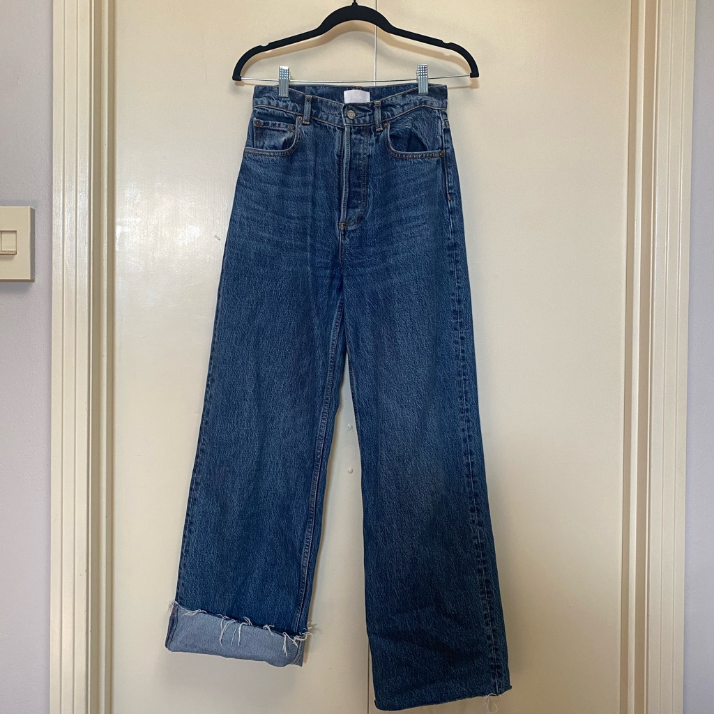 Boyish Brand Charley Authentic Rigid High Rise Wide Leg Denim Boyish Brand Charley Authentic Rigid High Rise Wide Leg Denim